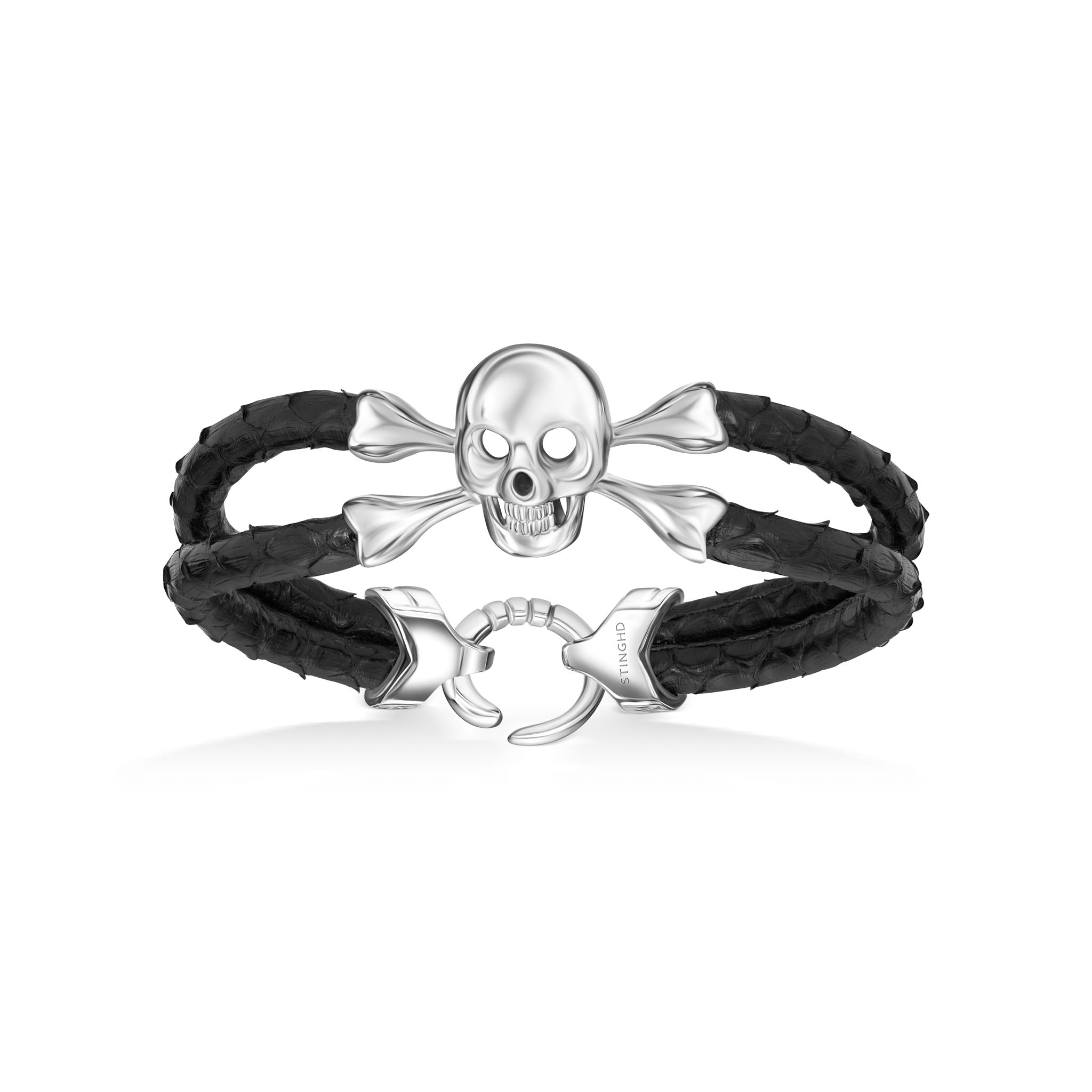 B430 Python Black Silver Skull – StingHD