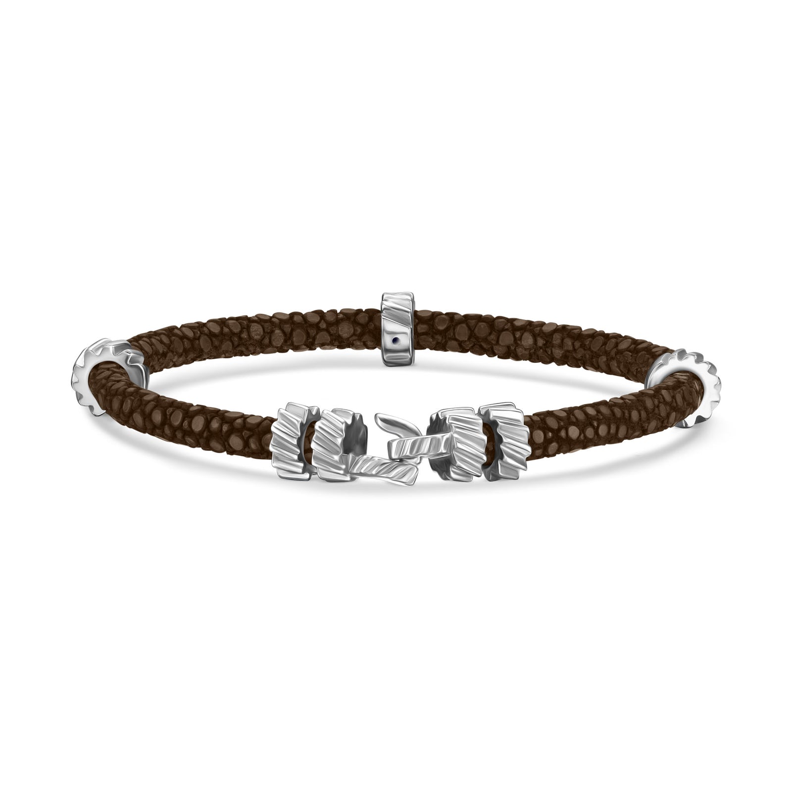 B497R Chocolate Single Strand Silver Gears – StingHD
