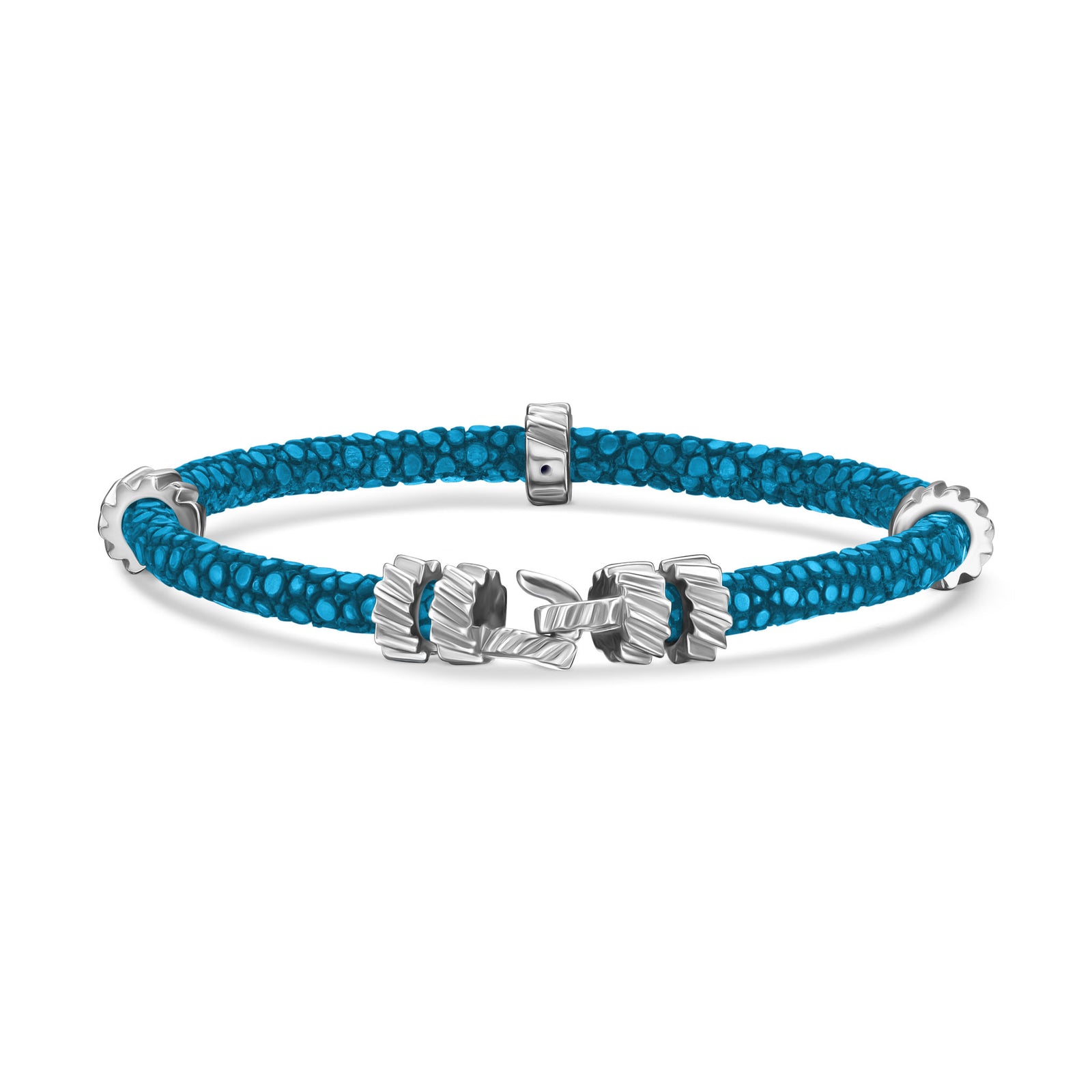 B497R Turquoise Stingray with Silver Gears – StingHD