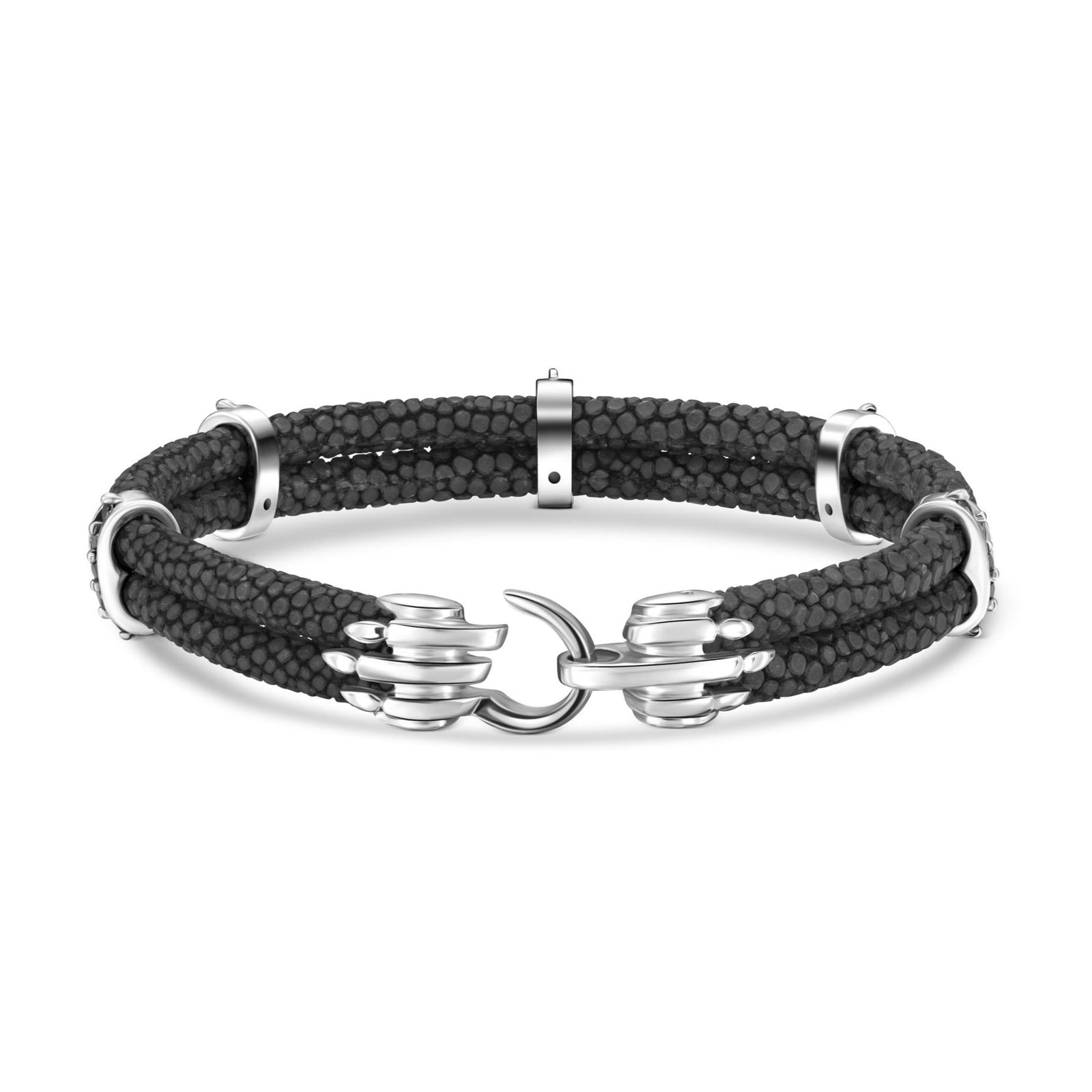 B452 Silver Black Diamond Black Stingray – StingHD