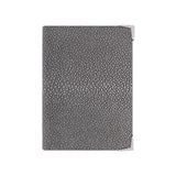 StingHD Diamond-Encrusted White Gold & Grey Stingray Leather Wallet