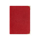 StingHD Diamond-Encrusted Rose Gold & Dark Red Stingray Leather Wallet