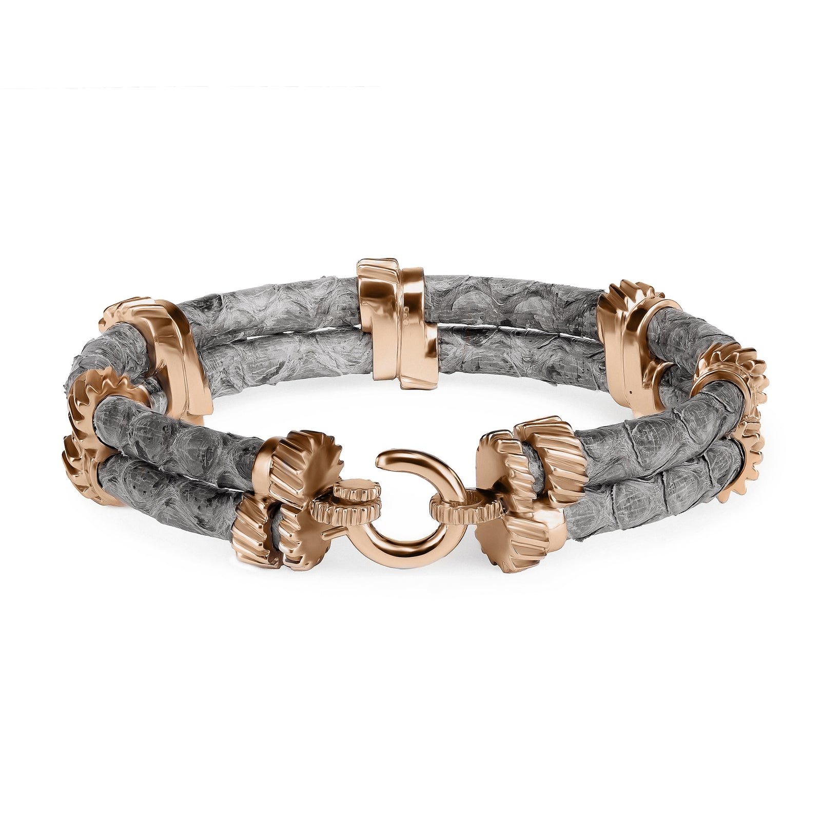 B497P-III Python Rose Gold Double Gear – StingHD