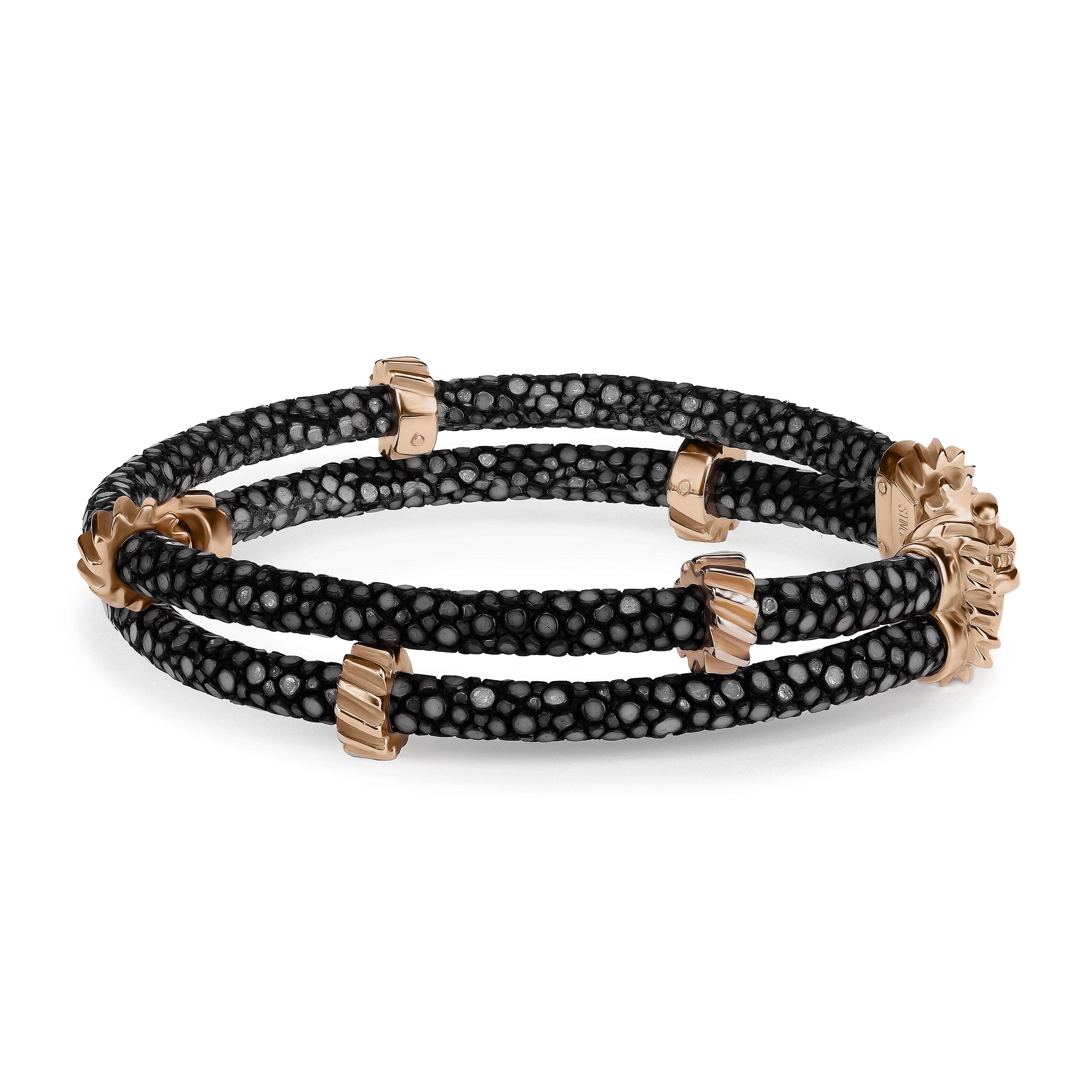 B497 Rose Gold Double Strand Gear – StingHD