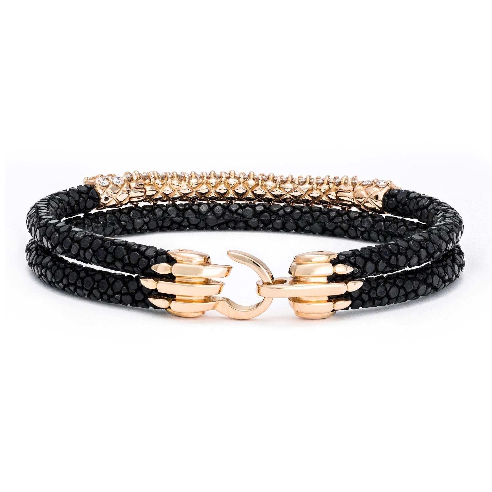 B472 StingHD Rose Gold Diamond Bar